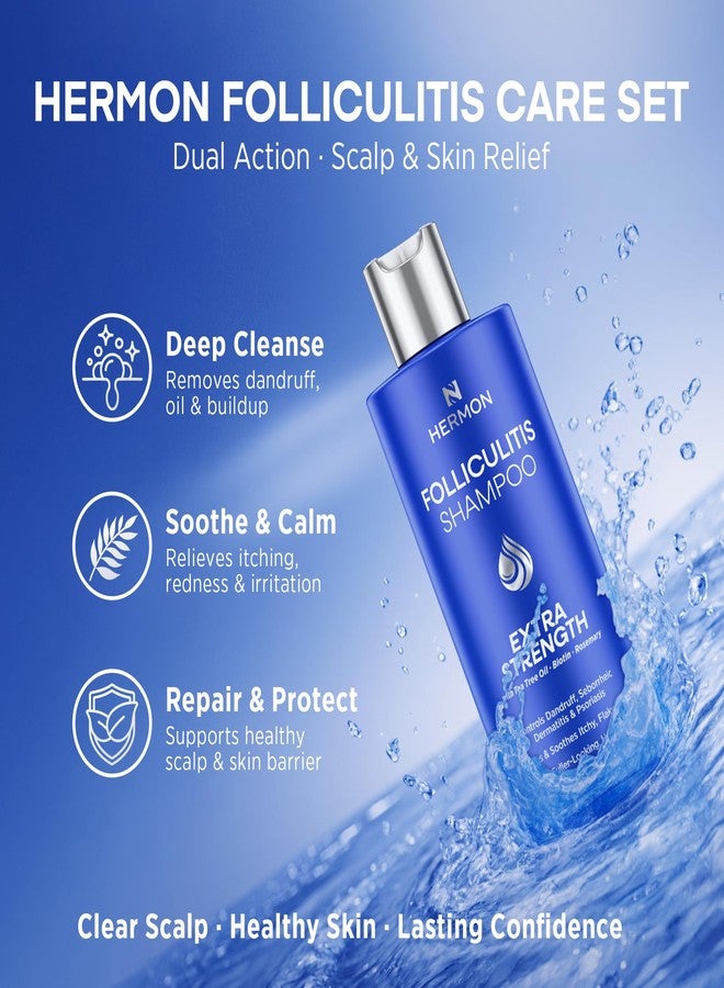 Hermon Folliculitis Treatment (Folliculitis Cream & Shampoo) - Image 4